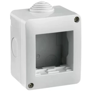 09802 Doză aparentă 2M IP40 CONTENIT Vimar Neve UP, Gri