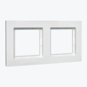 Рамка 2-местная белая IP44 Epica UP1-FPW-02-44
