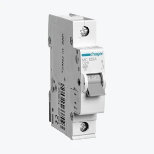 Întreruptor automat Hager 1P 20A 6kA C 1M MC120A