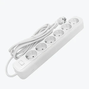 Prelungitor cu filtru cu intrerupator 6*3m 16A/3,2кВт PVS 3х1,0 Blocbaster XL UFA16-310-6-03 EKF