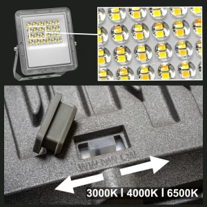 Светодиодный прожектор PL-FLP-20-3CCT 20W IP65 100lm/W CCT 3000K/4000K/6500K PANLIGHT-thumb-3