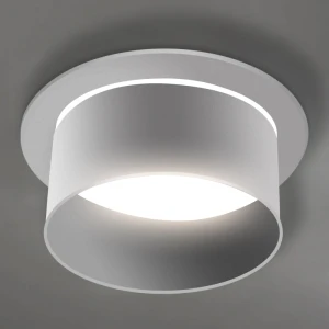Spot incorporat GU10 rotund alb 91x55mm IP20 PL-23426W