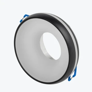 Встраиваемый светильник GU10/GU5,3 круглый черный 92x43mm IP20 PL-23008B