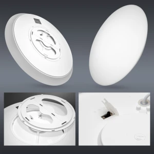 Плафон потолочный LED 45W 3CCT PL-CL45H10Y3CCT-WH 230V IP54 белый 480x60 PANLIGHT-thumb-3