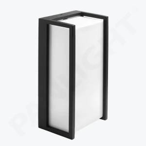 Светильник уличный 2 x GX53 черный настенный IP54 220*110*80mm PL-25009
