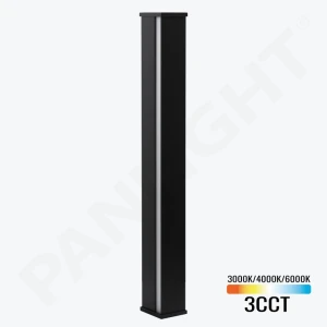 Настенный светильник 8 W 3CCT, бра линейное 30см в черном корпусе IP20 LED 300x36x30mm PL-25030B