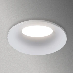 Встраиваемый светильник GU10/GU5,3 круглый белый 85x36mm IP20 PL-23004W
