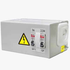 Ящик с понижающим трансформатором ЯТП 0,25кВА 220/36В yatp0,25-220/36v-2a EKF Basic