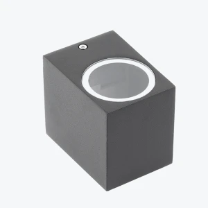 Фасадный светильник max.35W GU10 IP44 68x92x81mm черный PL-12681P PANLIGHT