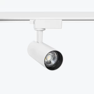 Proiector track cu LED pe sina 2 fire alb 10W 4000K PL-10TLE-WH