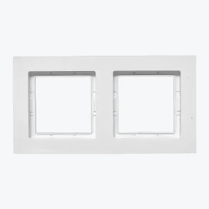 Рамка 2-местная белая IP44 Epica UP1-FPW-02-44