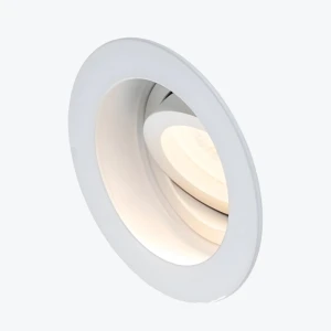 Встраиваемый светильник GU10 круглый белый 100x40mm IP20 PL-23531WW