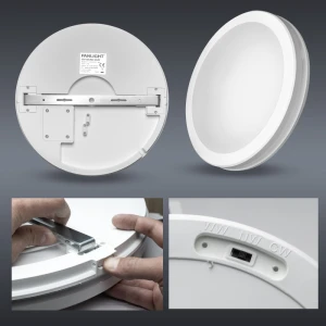 Плафон потолочный LED 24W 3CCT PL-CL24H9Y3CCT-WH 230V IP65 белый 300x55 PANLIGHT-thumb-3