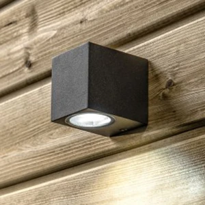 Фасадный светильник max.35W GU10 IP44 68x92x81mm черный PL-12681P PANLIGHT