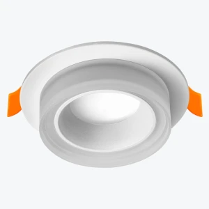 Spot incorporat GU10 rotund alb 91x42mm IP20 PL-23424W