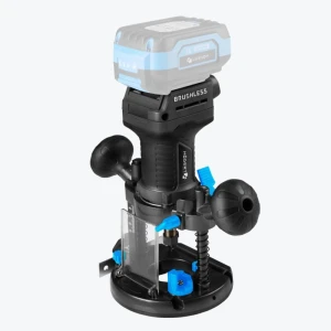 Фрезер аккумуляторный кромочный 2в1 Hoegert 18V без АКБ и ЗУ HT2E275-OR