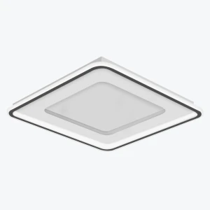 Светодиодная люстра 130W 9750Lm 3000K/4000K/6000K черная PL-21853B
