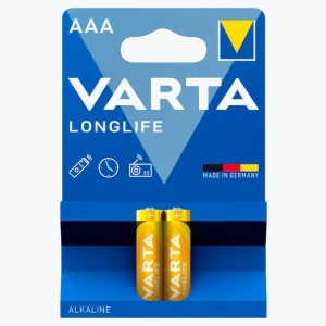 Батарейки VARTA MICRO LONGLIFE AAA Alkaline 2 шт.