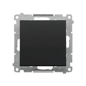 Întrerupator unitar cu revenire negru mat TPR1.01/149 SIMON 55
