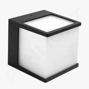 Светильник уличный GX53 черный настенный IP54 108*108*112mm PL-25532