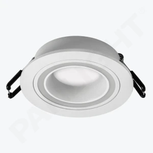 Spot încorp rotund, alb GU10/GU5.3 IP20 92x25mm PL-23422W