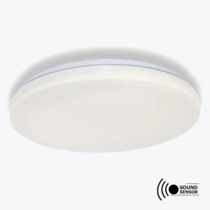 Плафон LED 24W 6500K IP44 2640lm Osram Ceiling Round Sensor, белый с датчиком звука