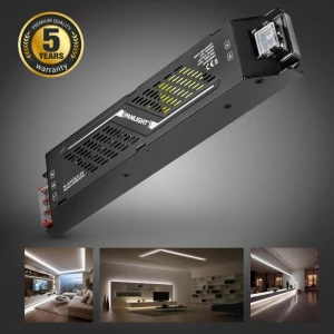 Sursa de alimentare LED negru DC24V 6.25A 150W IP20 PL-S150QLA-24 PANLIGHT