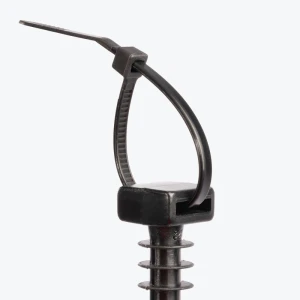 Дюбель под хомут-стяжку 40x10mm CTH-1B черный уп.100штук PANLIGHT-thumb-2