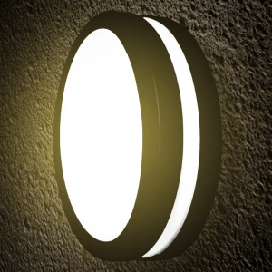 Светильник LED 9W 4000K уличный настенно-потолочный IP54 черный PL-14301P PANLIGHT