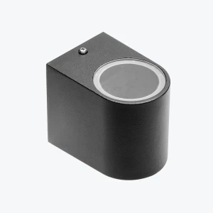 Фасадный светильник max.35W GU10 IP44 68x92x81mm черный PL-12671P PANLIGHT