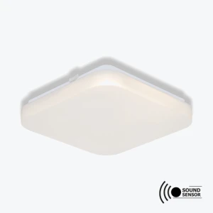 Плафон LED 12W 4000K IP20 1320lm Osram Ceiling Square Sensor, белый с датчиком звука