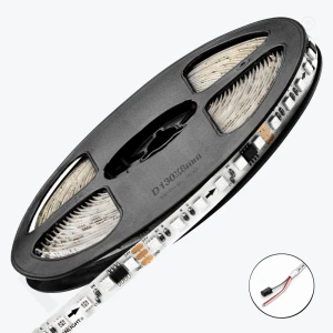 Адресная светодиодная лента RGB-IC, PL-3535RGB108IC-24, IP20, 8mm, 24V, 19W/m, 108led/m, 5m пиксельная PANLIGHT
