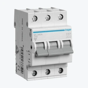 Întreruptor automat Hager 3P 40A 6kA C 3M MC340A