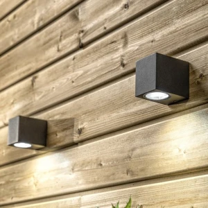 Фасадный светильник max.35W GU10 IP44 68x92x81mm черный PL-12681P PANLIGHT-thumb-3