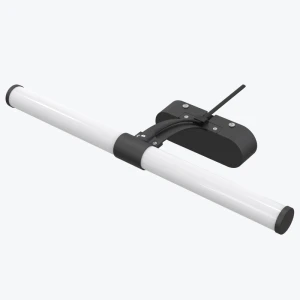 Aplică LED IP44 negru 8W 4000K tablou/oglindă 800lm 230V 600*168*96mm PL-ML-C03-600-BK