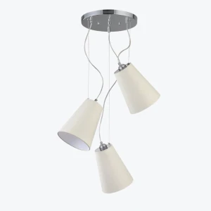 Lustra suspendata KASEL3 5314 3*E27 max 40W crem OS-KAS3-05-DEC