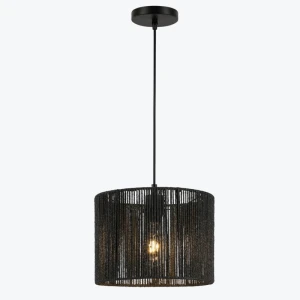 Светильник подвесной FORESTO 5956 1*E27,max 40W 29cm черный OS-FORES-10-DEC