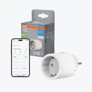 Умная розетка OSRAM SMART+ Wi-Fi 10A 2300W IP20 белая