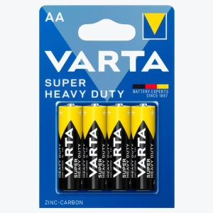 Батарейки VARTA MIGNON SUPERLIFE AA Zinc Carbon 4 шт.