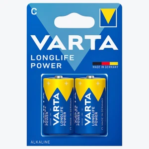 Батарейки VARTA LONGLIFE POWER C Alkaline 2шт.