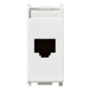09338.9 Priză internet RJ45 Cat5e 1M, Vimar Neve, alb