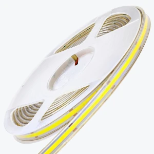 Светодиодная лента COB PL-COB480-CW-24E, IP-67, 10mm. 24V, 12W/m, 480led/m, 6500K, 5m PANLIGHT