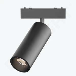 Proiector LED magnetic negru 18W,4000K,DC48V,PANLIGHT ULTRA SLIM PL-18MTF-BK