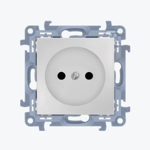 Розетка без заземлением белая SIMON 10 CG1.01/11