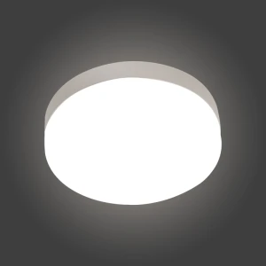 Светодиодный светильник накладной круглый белый 12W 6500K PL-UL12BCS-W PANLIGHT