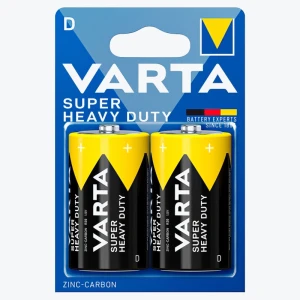Батарейки VARTA MONO SUPERLIFE R20/D 2 шт.