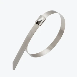 Colier 7,9x400 mm metalic inox 10 buc PANLIGHT