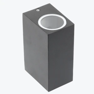 Фасадный светильник max.2x35W GU10 IP44 92x150mm черный PL-12682P PANLIGHT