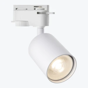 Трековый светильник 1ф ELEMENTAL GU10 55*155 круглый белый OSRAM
