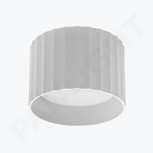 Spot aplicat GX53 rotund alb 82x60mm IP20 PL-24415W